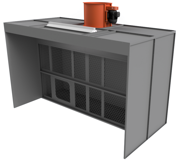 Standard Dry Filter Spray Booths