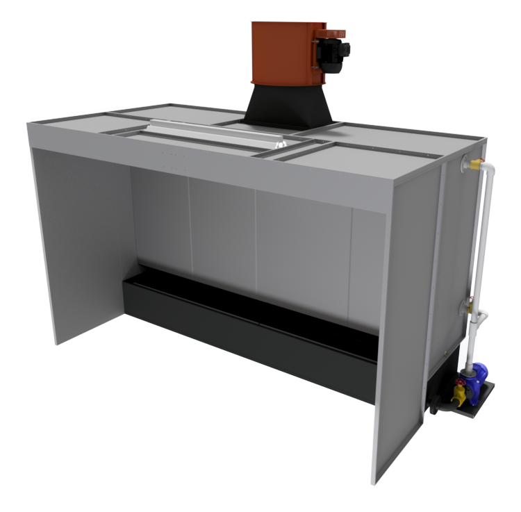 Water Wash Spray Booths