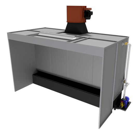 Water Wash Spray Booths